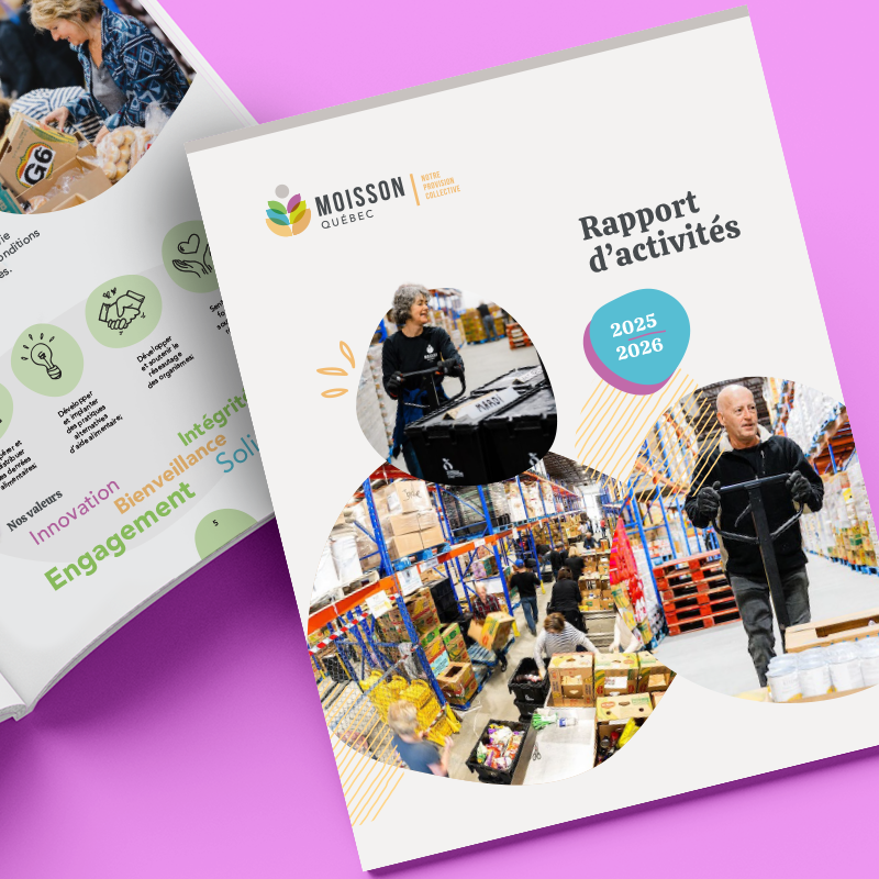 Rapport annuel Moisson Québec Rapport annuel Moisson Québec